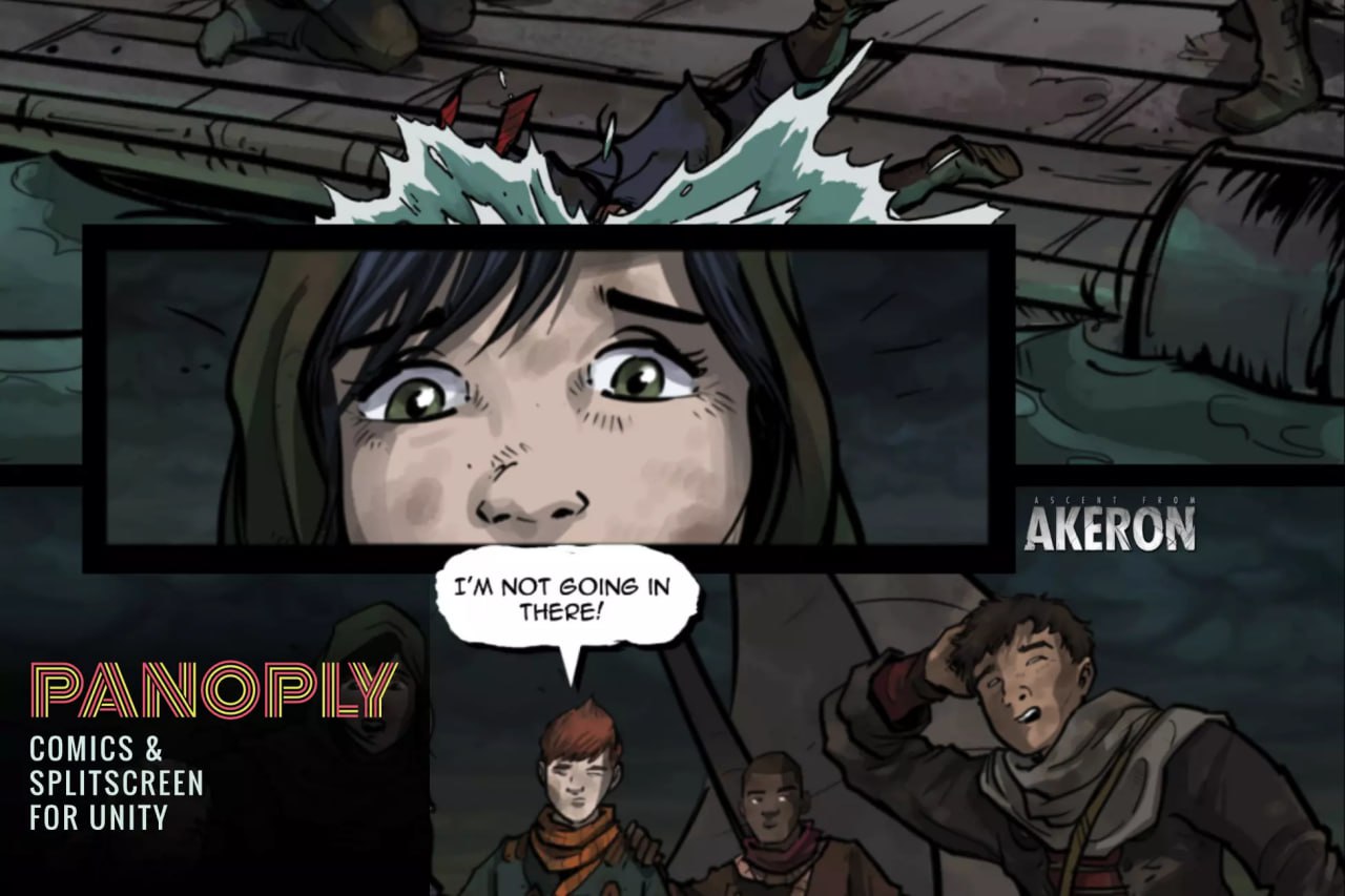 Panoply Comics Splitscreen for Unity📱