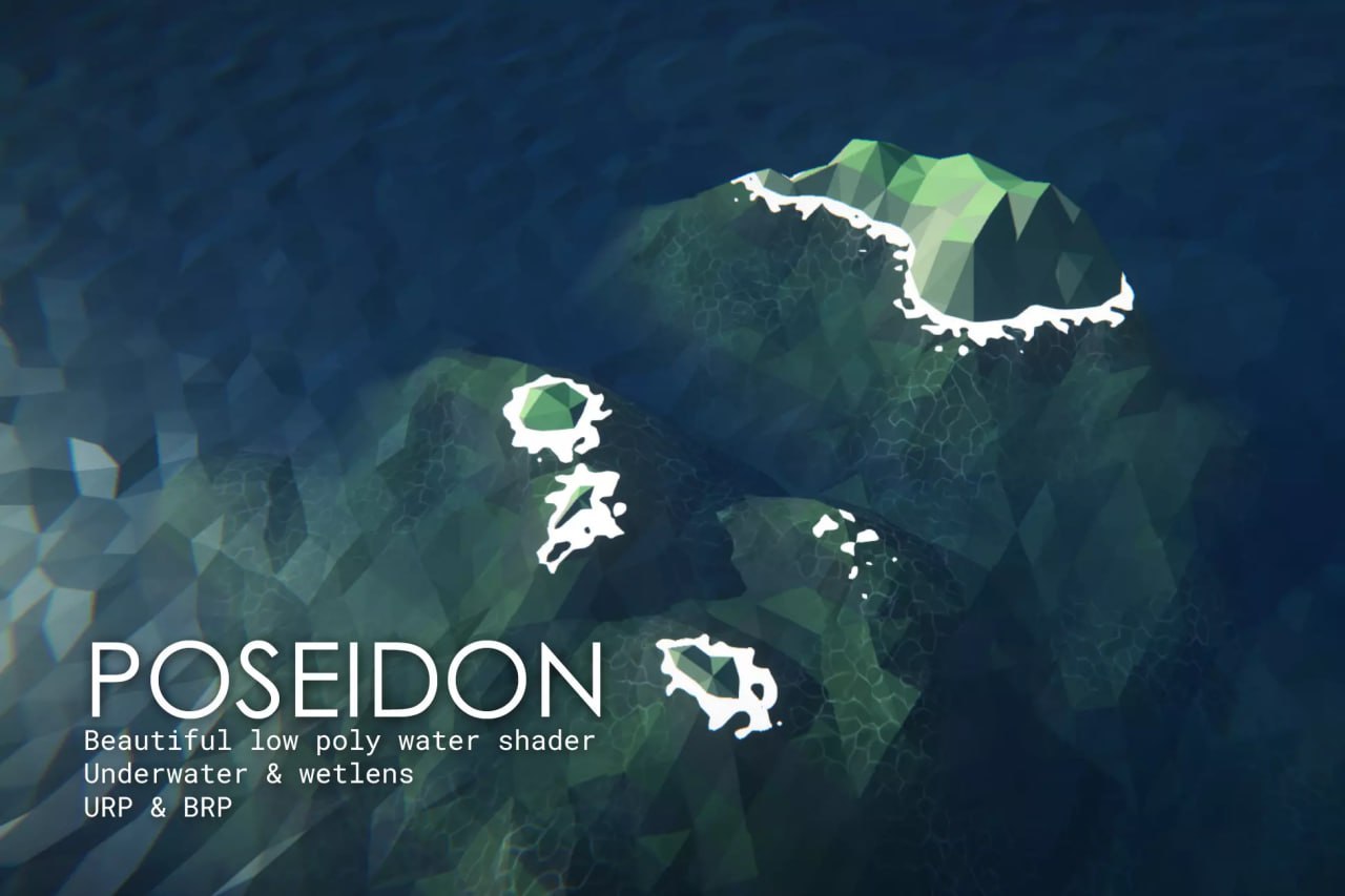 Poseidon - Low Poly Water System📱