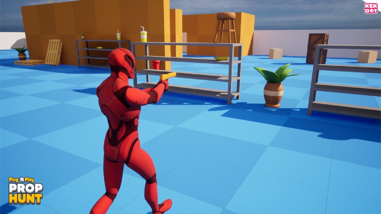 Prop Hunt - Multiplayer Blueprint Game Template - Hide and Seek 📱