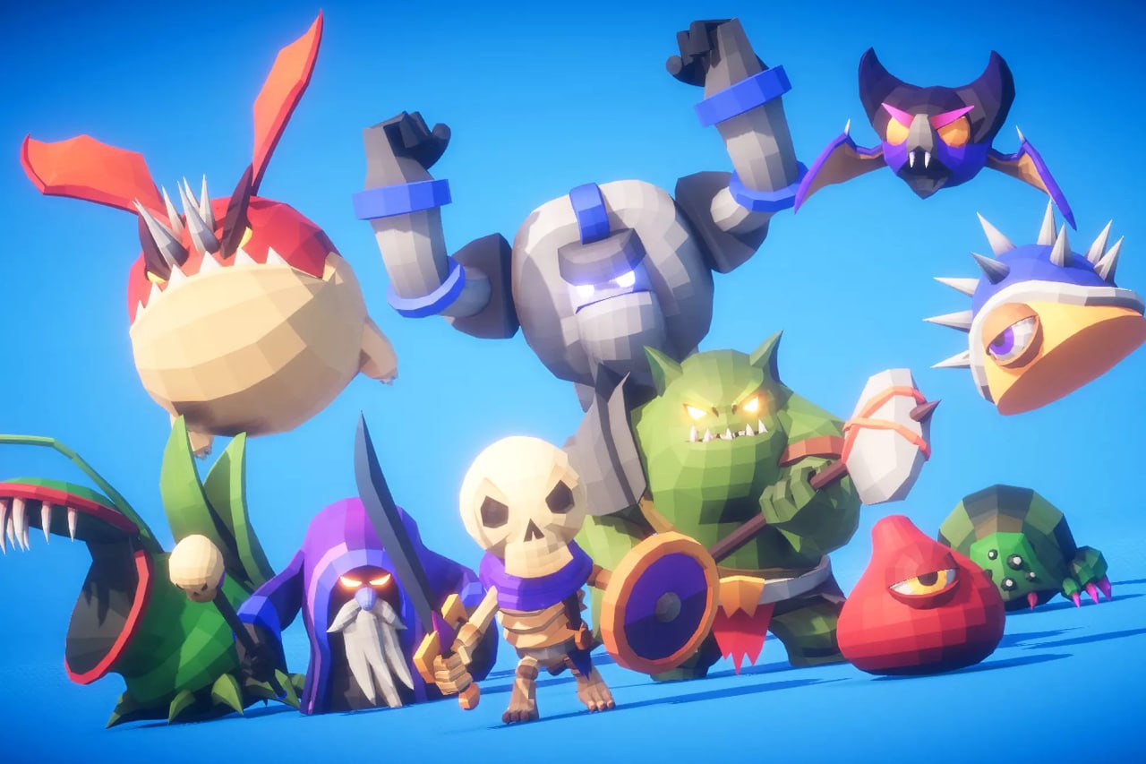 RPG Monster Wave Polyart📱