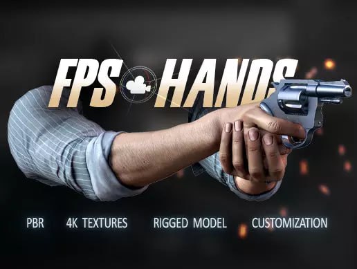 Realistic FPS Hands