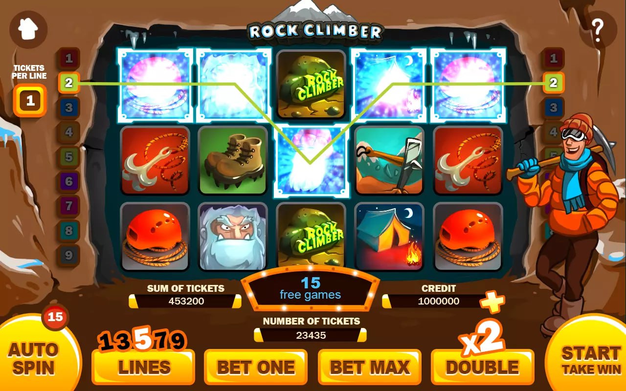 Rock climber slot game assets 1.0📱 - изображение 2