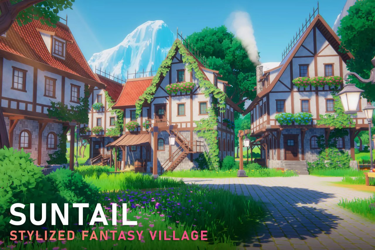 SUNTAIL - Stylized Fantasy Village📱