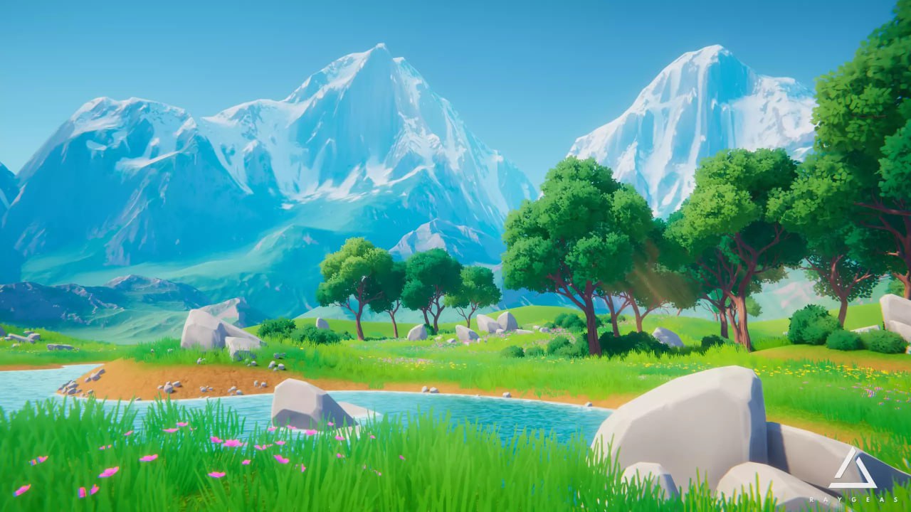 SUNTAIL - Stylized Fantasy Village📱 - изображение 3