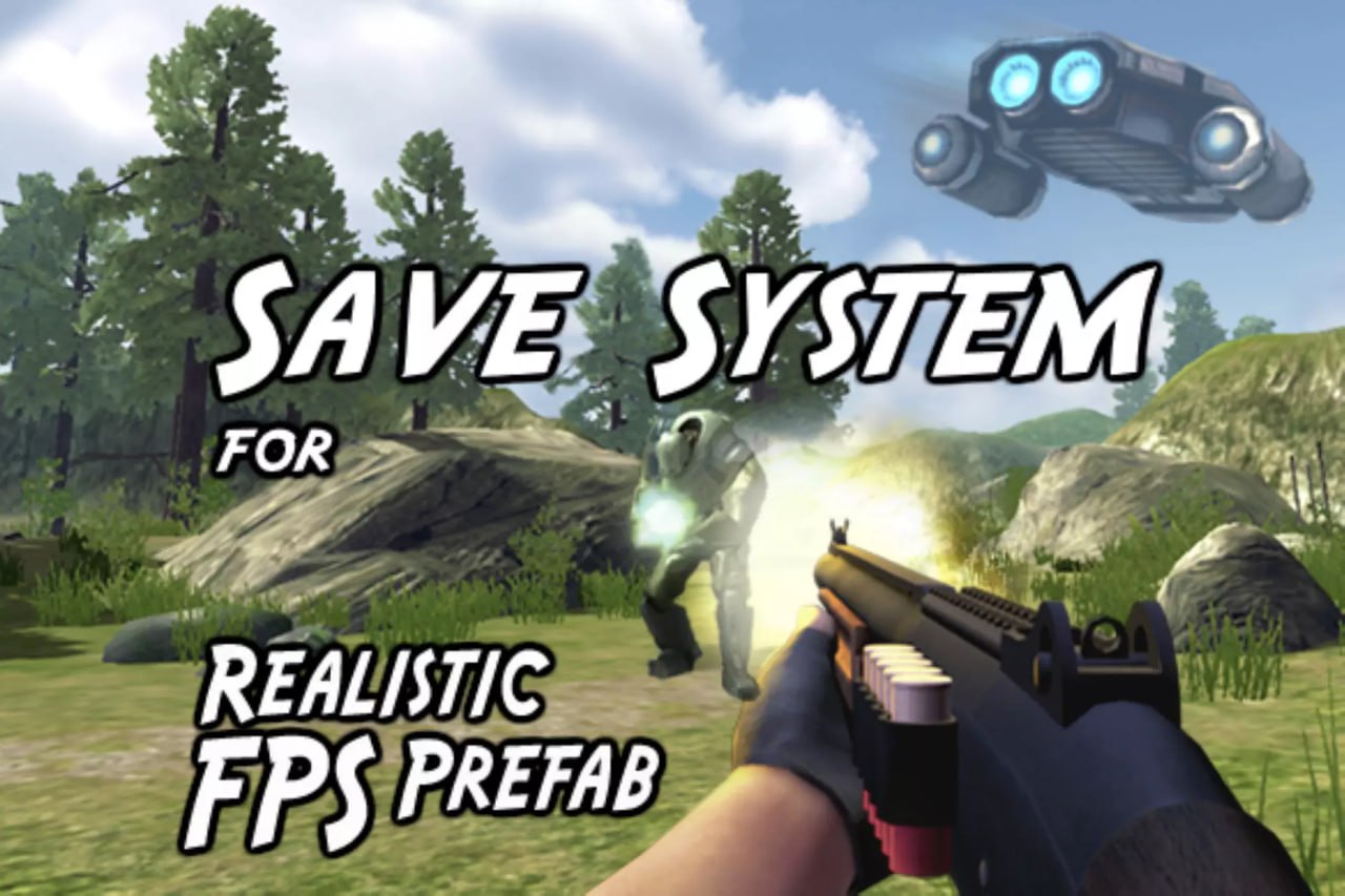 Save System for Realistic FPS Prefab📱