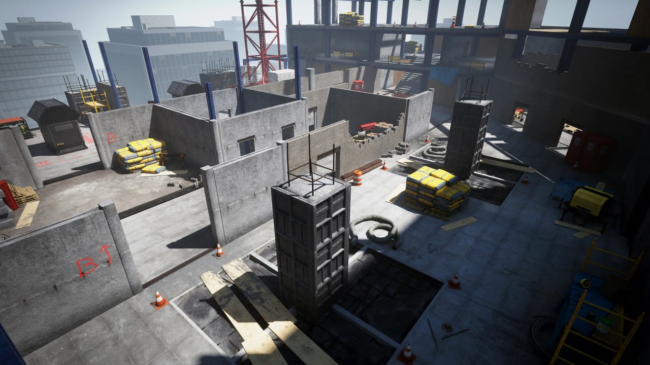 Skyscr Modular FPS Map📱