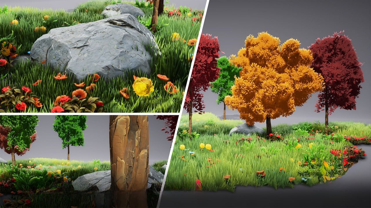 Stylized Foliage Pack V.01📱