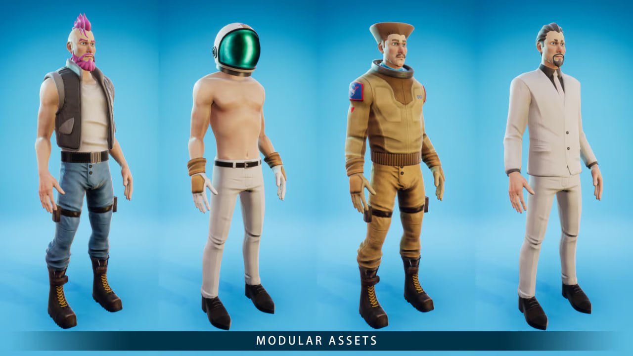 Stylized Modular Character📱