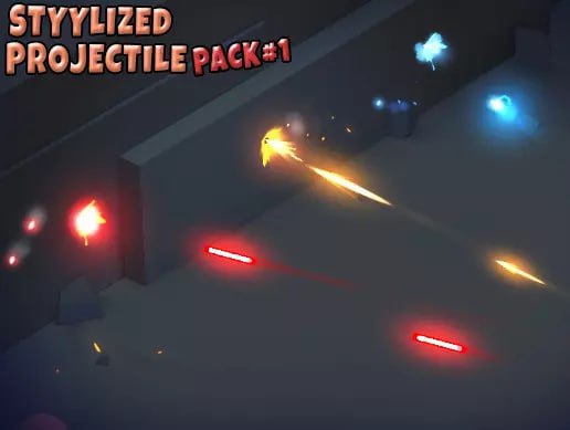 Stylized Projectile Pack 1📱