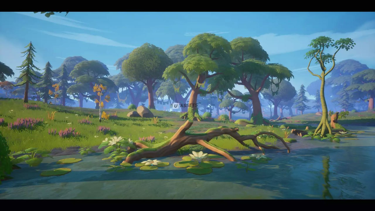 Stylized Swamp Forest📱