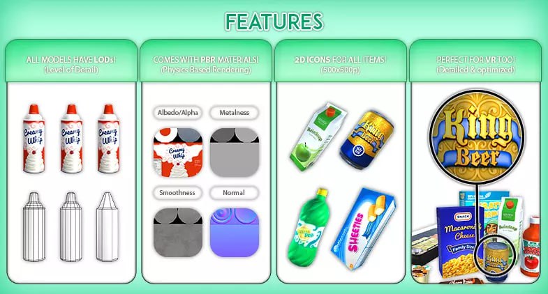 Supermarket Gluttony Pack📱 - изображение 3