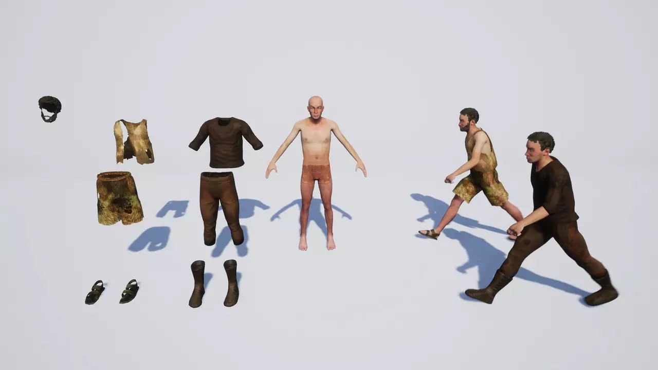 Survival Character Male📱