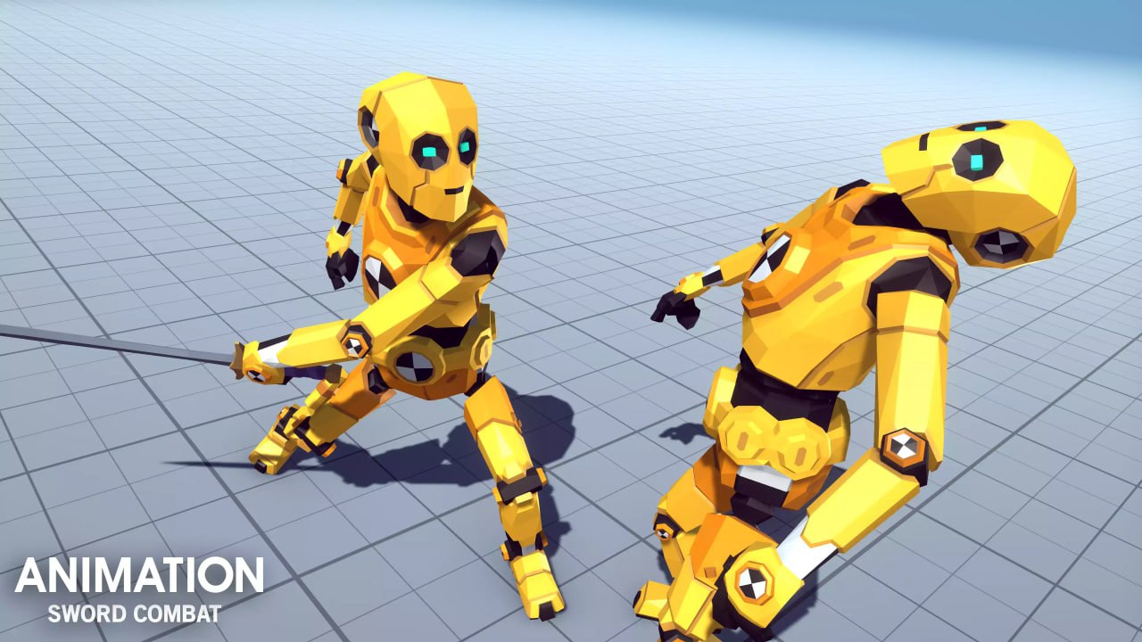 Synty ANIMATION - Sword Combat📱 - изображение 4