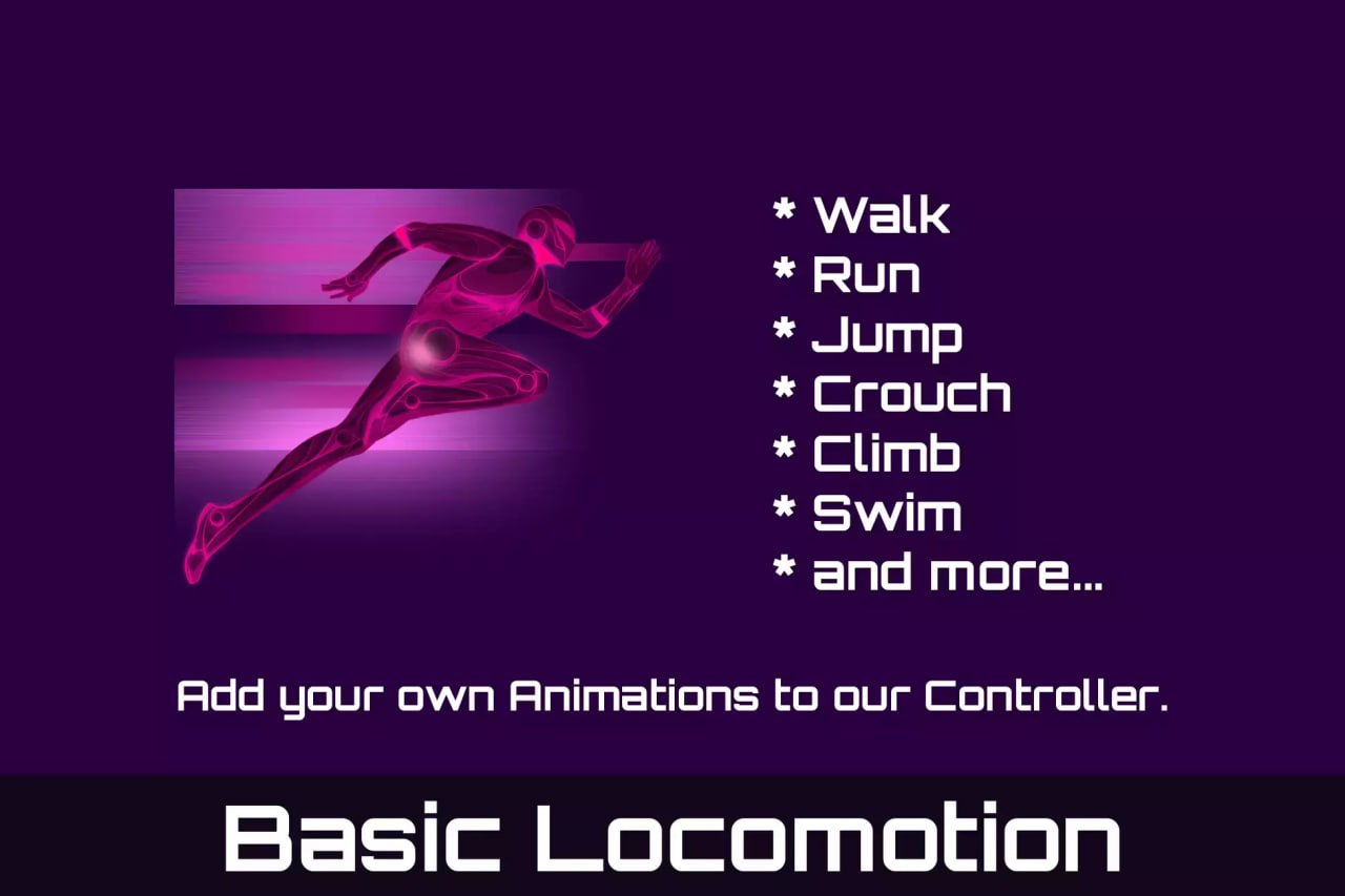 Third Person Controller - Humanoid Basics📱