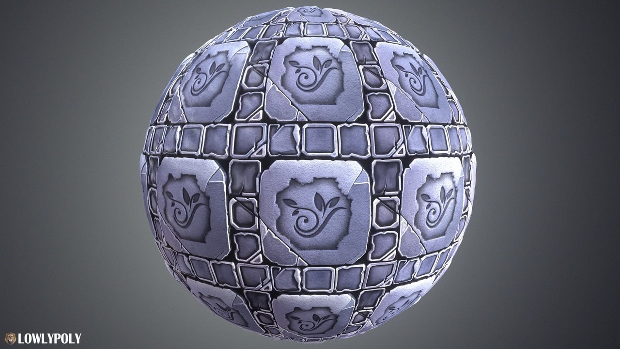 Tiles Vol.54 - Hand Painted Textures📱 - изображение 2