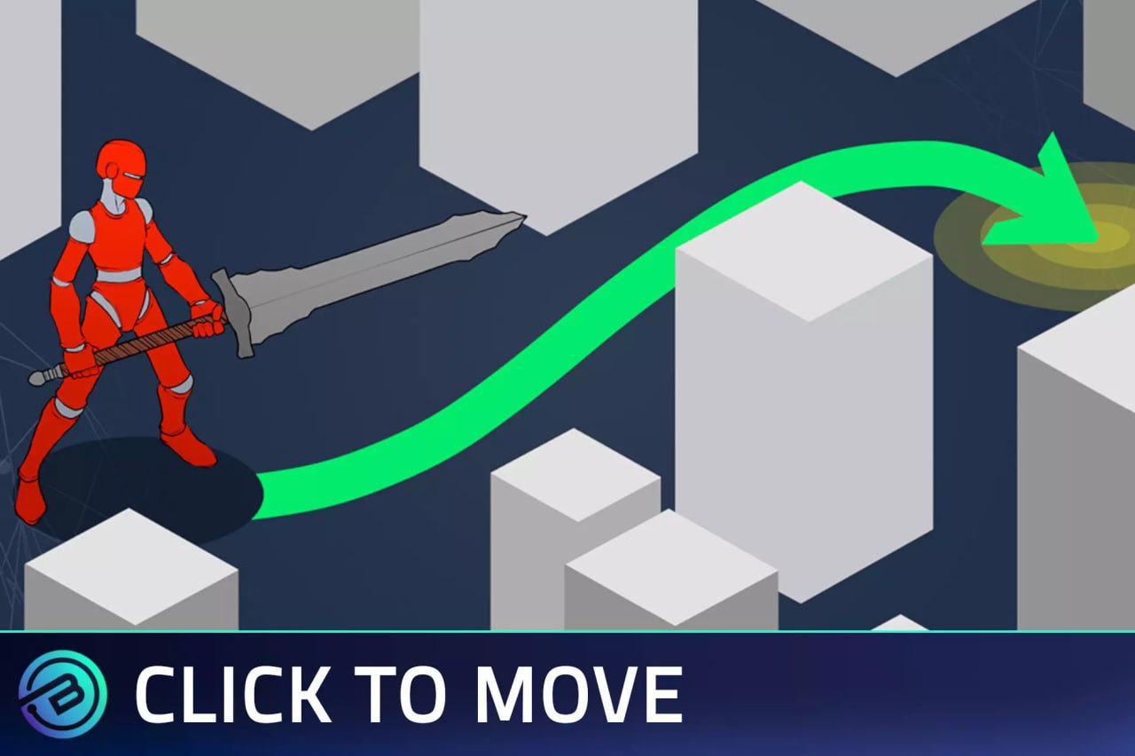 Top-Down Click To Move Character Controller - ARPG / RPG / MMORPG / RPG Builder📱