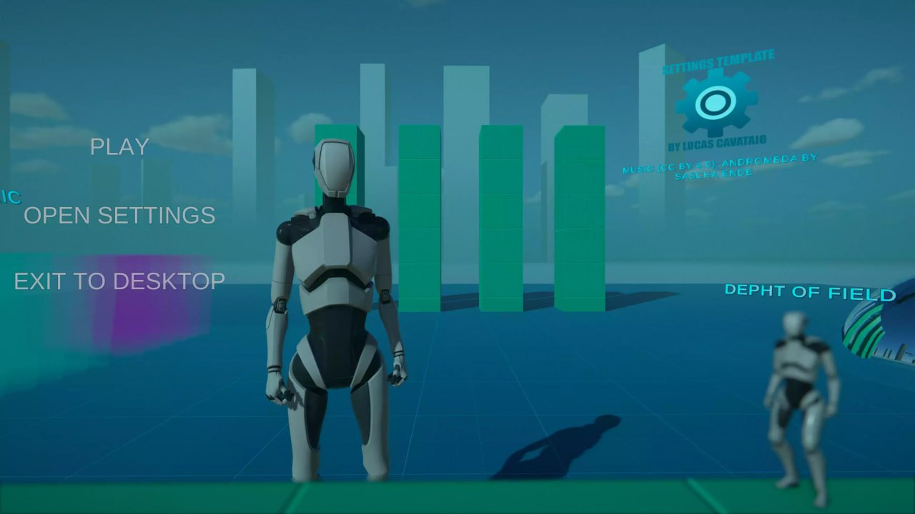 URP/HDRP Settings Manager📱