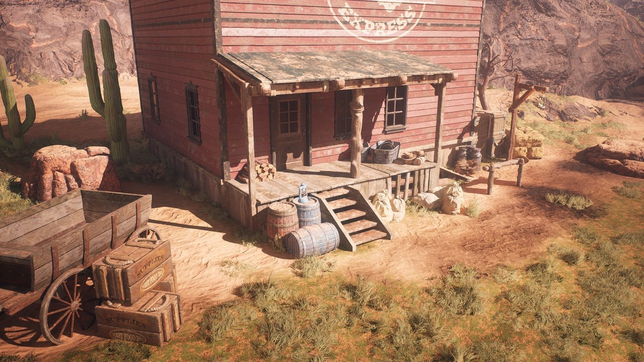 Western Desert Town📱