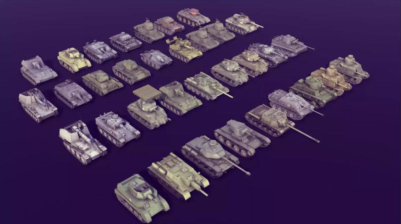 World War II - 33-Tanks📱