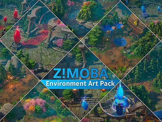 Z！MOBA Environment Art Pack📱